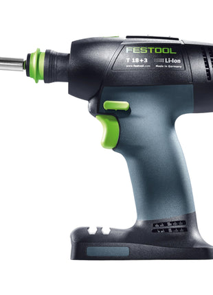 Festool T 18+3 Basic taladro atornillador a batería 18 V 50 Nm sin escobillas + 2 baterías 5,0 Ah + cargador rápido + systainer