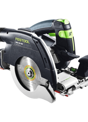 Sierra circular de mano Festool HKC 55 EB-Basic sin escobillas 18 V 160 mm + 1x batería 4,0 Ah + cargador rápido + systainer