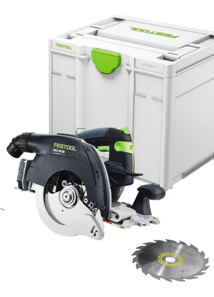 Sega circolare a batteria Festool HKC 55 EB-Basic 18 V 160 mm brushless + 1x batteria 4,0 Ah + caricatore rapido + systainer