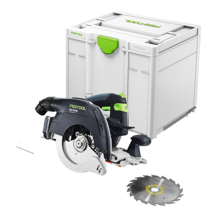 Sega circolare a batteria Festool HKC 55 EB-Basic 18 V 160 mm brushless + 1x batteria 4,0 Ah + caricatore rapido + systainer