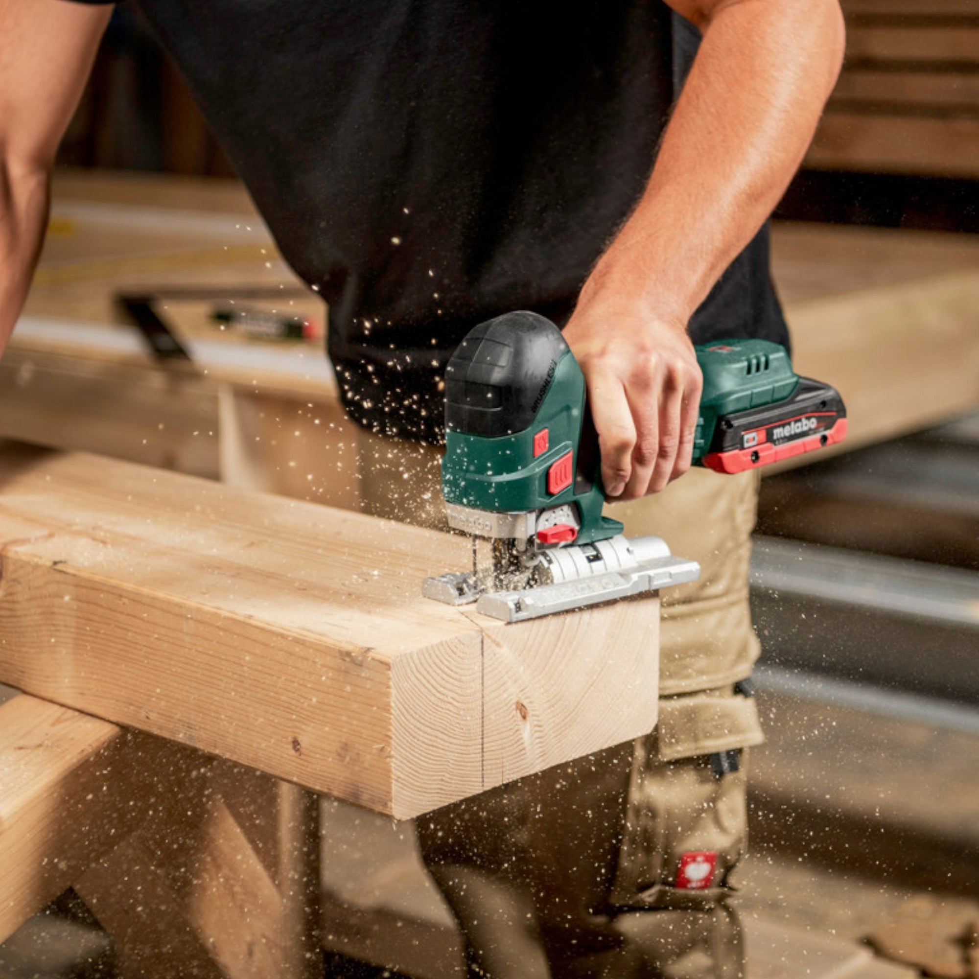 Metabo STA 18 LTX 150 BL Akku Stichsaege 18 V 150 mm Brushless 2x Akku 2 0 Ah Ladegeraet Metabox 4 - toolbrothers