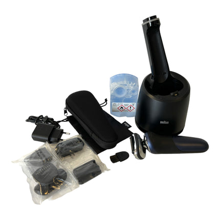 Afeitadora eléctrica Braun Series 7 azul con 2 accesorios EasyClick (71-B7850cc) para hombres