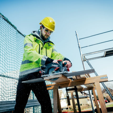 Metabo KS 18 LTX 57 BL cordless circular saw 18 V 57 mm ( 611857810 ) + 2x LiHD battery 8.0 Ah + charger + Metabox