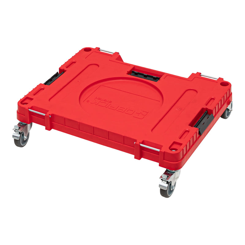 Qbrick System ONE piattaforma di trasporto 2.0 Workshop RED Ultra HD 625 x 503 x 160 mm 120 kg con ruote girevoli in metallo e freno