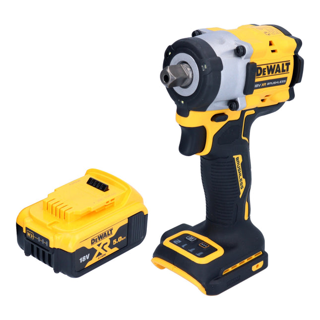 Llave de impacto sin cable DeWalt DCF 922 N 18 V 406 Nm 1/2" sin escobillas + 1x batería recargable 5,0 Ah - sin cargador