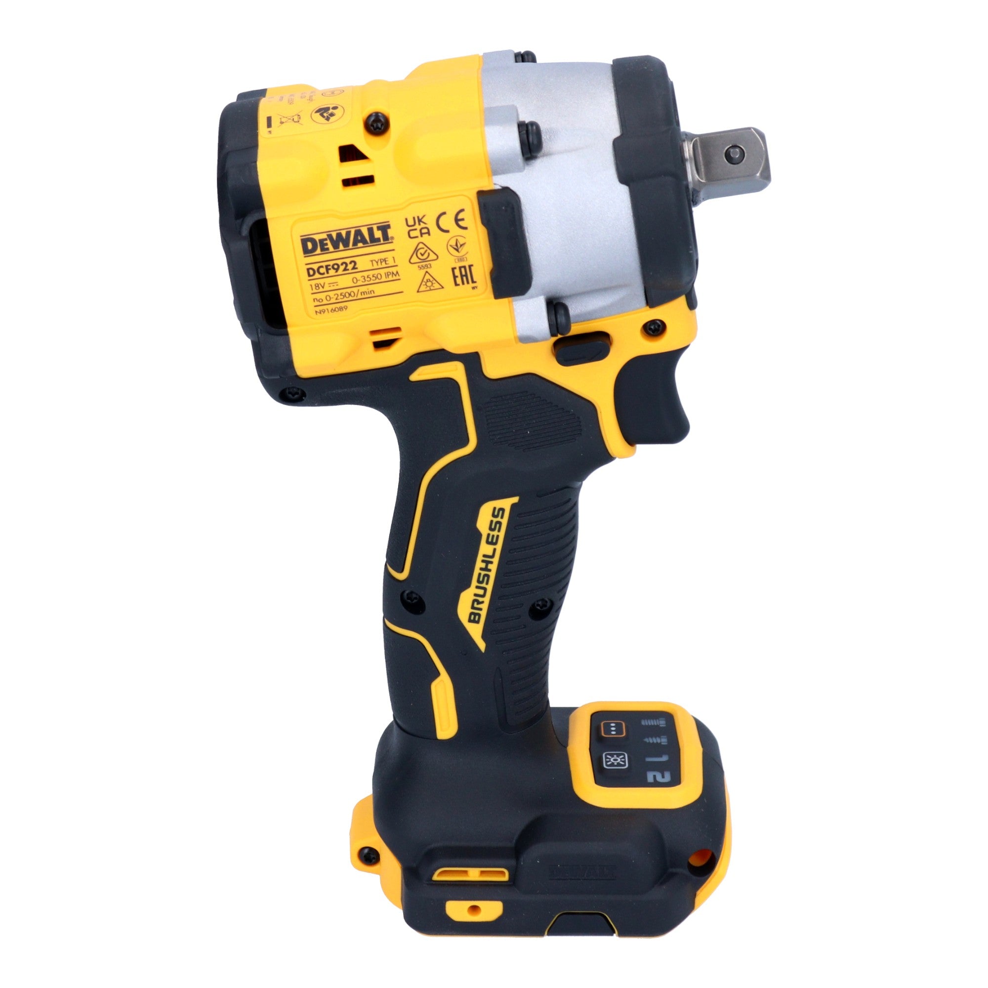 DeWalt DCF 922 P2 Akku Schlagschrauber 18 V 406 Nm 1 2 Brushless 2x Akku 5 0 Ah Ladegeraet 4 - toolbrothers