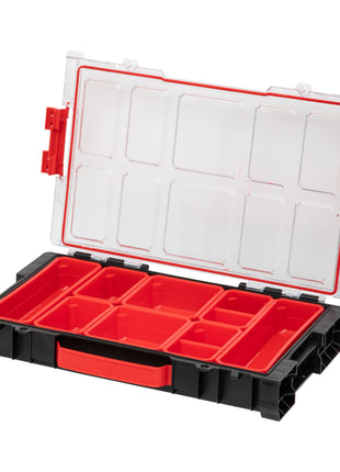 Toolbrothers RHINO Coffre à outils Set RHINO L Coffre à outils ECO Basic 450 x 332 x 171 mm 12 l IP54 + 2x RHINO L Organizer ECO Hhe M Boîtes 452 x 296 x 79 mm 5 l empilables IP54