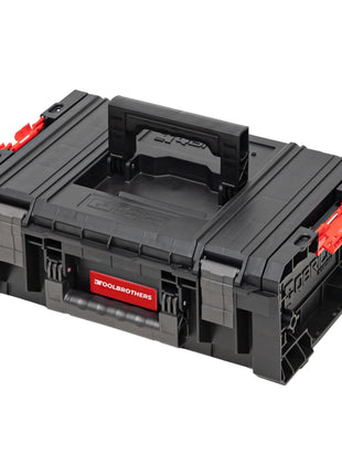 Toolbrothers RHINO Juego de cajas de herramientas RHINO L Caja de herramientas ECO Basic + 2x RHINO L Organizador ECO Altura M Cajas apilables IP54