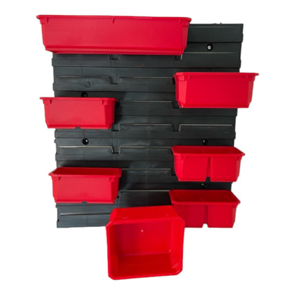 Toolbrothers RHINO Container Set Nr. 6 Werkstattwand mit 8 Behältern für RHINO L Organizer Höhe M / L