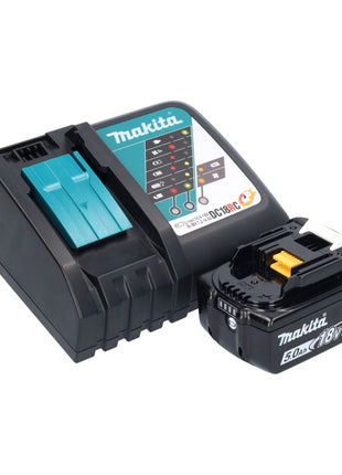 Trapano a batteria Makita DDF 083 RT1 18 V 40 Nm 1/4'' brushless + 1x batteria ricaricabile 5,0 Ah + caricabatterie