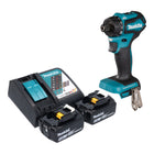 Makita DDF 083 RT trapano a batteria 18 V 40 Nm 1/4'' brushless + 2x batteria ricaricabile 5,0 Ah + caricabatterie