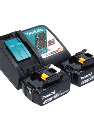 Makita DDF 083 RT taladro atornillador inalámbrico 18 V 40 Nm 1/4'' sin escobillas + 2x baterías 5,0 Ah + cargador