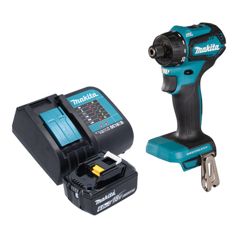 Trapano a batteria Makita DDF 083 SG1 18 V 40 Nm 1/4'' brushless + 1x batteria ricaricabile 6,0 Ah + caricatore