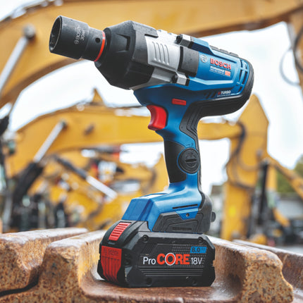 Bosch GDS 18V-1600 HC Avvitatore a impulsi professionale a batteria 18 V 1600 Nm 3/4'' BITURBO Brushless + 2x batteria ricaricabile ProCORE 4,0 Ah + caricatore + L-Boxx