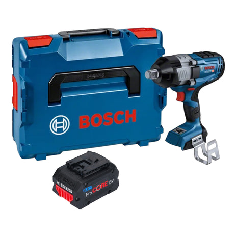 Bosch GDS 18V-1600 HC Avvitatore a impulsi professionale a batteria 18 V 1600 Nm 3/4'' BITURBO Brushless + 1x batteria ricaricabile ProCORE 8,0 Ah + L-Boxx - senza caricabatterie