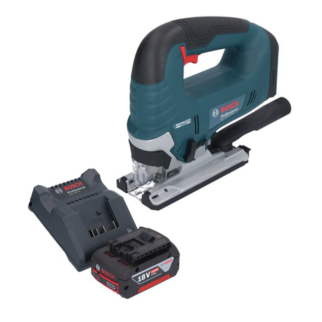 Bosch GST 18V-125 B Professional cordless jigsaw 18 V 125 mm brushless + 1x rechargeable battery 4.0 Ah + charger