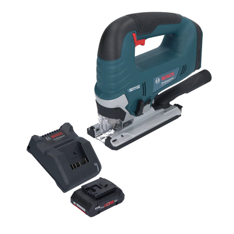 Bosch GST 18V-125 B Seghetto alternativo professionale a batteria 18 V 125 mm senza spazzole + 1 batteria ricaricabile ProCORE 4,0 Ah + caricabatterie