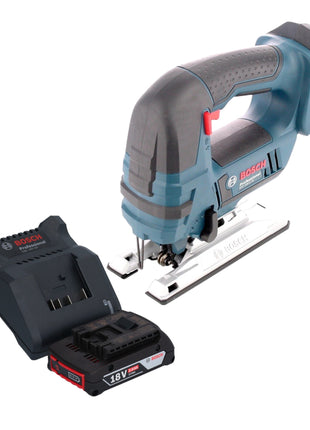 Bosch GST 18V-Li B Professional Akku Stichsäge 18 V + 1x Akku 2,0 Ah + Ladegerät