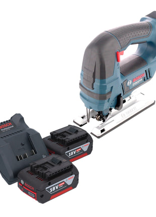 Bosch GST 18V-Li B Professional cordless jigsaw 18 V + 2x rechargeable battery 4.0 Ah + charger