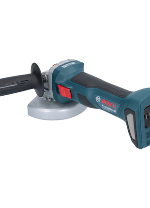 Amoladora angular a batería Bosch GWS 18V-7 Professional 18 V 125 mm sin escobillas + 2x baterías 4,0 Ah + cargador