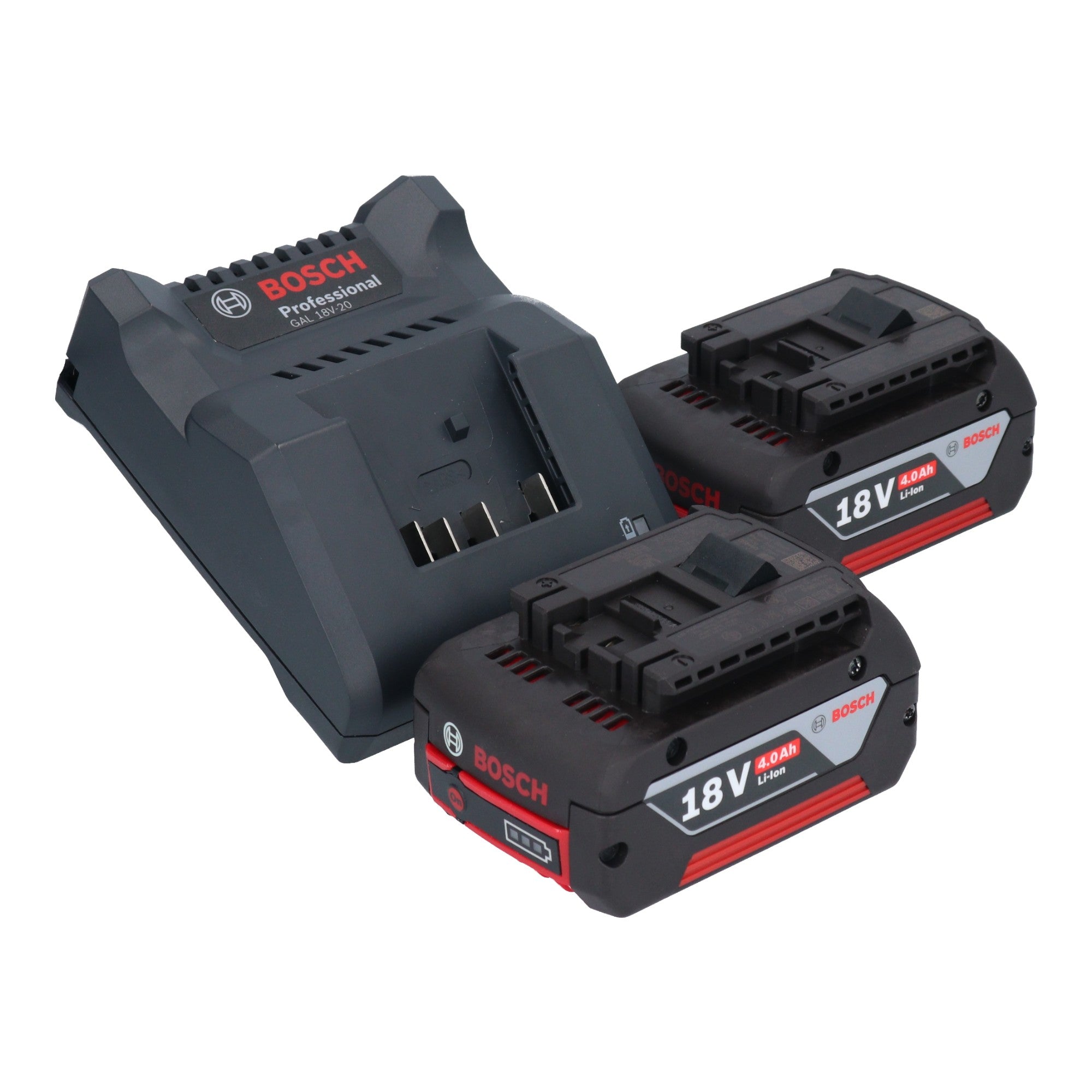 Bosch GLI 18V 800 Professional Akku Leuchte 18 V 800 lm 2x Akku 4 0 Ah Ladegeraet 2 - toolbrothers