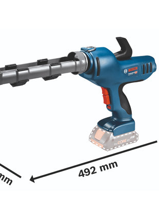 Bosch GCG 18V-310 Profesjonalny akumulatorowy pistolet na kartusze 18 V 310 ml 3,5 kN + 1x akumulator 2,0 Ah - bez ładowarki