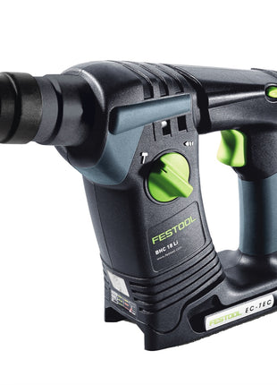 Festool BHC 18-Basic Akku Bohrhammer 18 V 1,8 J SDS Plus Brushless ( 577600 ) + Systainer + Systainer ToolBox SYS3 TB M 137