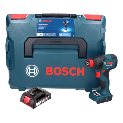 Bosch GDX 18V-210 C Avvitatore a impulsi professionale a batteria 18 V 210 Nm brushless + 1x batteria ricaricabile 2,0 Ah + L-Boxx - senza caricabatterie