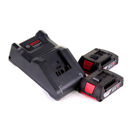 Bosch GDX 18V-210 C Avvitatore a impulsi professionale a batteria 18 V 210 Nm senza spazzole + 2x batteria ricaricabile 2,0 Ah + caricabatterie + L-Boxx