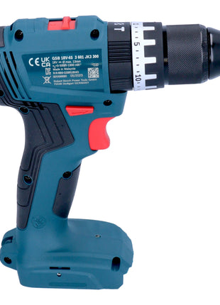 Bosch GSB 18V-45 Professional Perceuse-visseuse à percussion sans fil 18 V 45 Nm Brushless + 1x batterie 5,0 Ah - sans chargeur