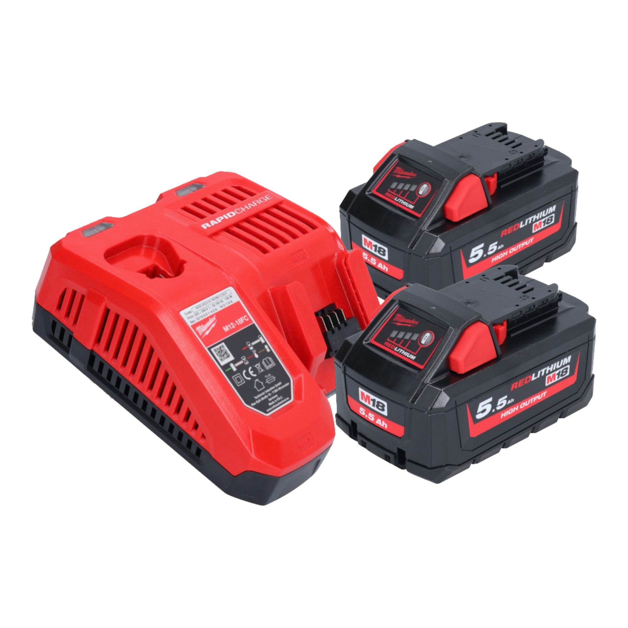 Milwaukee M18 FPS55 552 Akku Tauchsaege 18 V 165 mm Brushless 2x Akku 5 5 Ah Ladegeraet 2 - toolbrothers