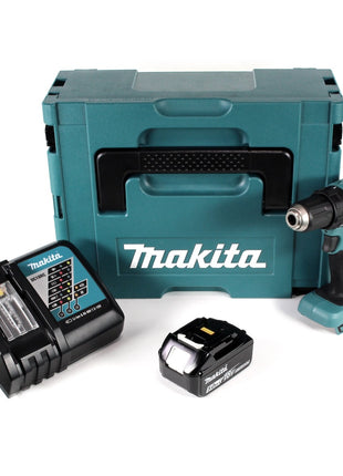 Makita DDF 459 RT1J Akku Bohrschrauber 18V 45Nm im Makpac + 1x 5,0 Ah Akku + Ladegerät - Toolbrothers