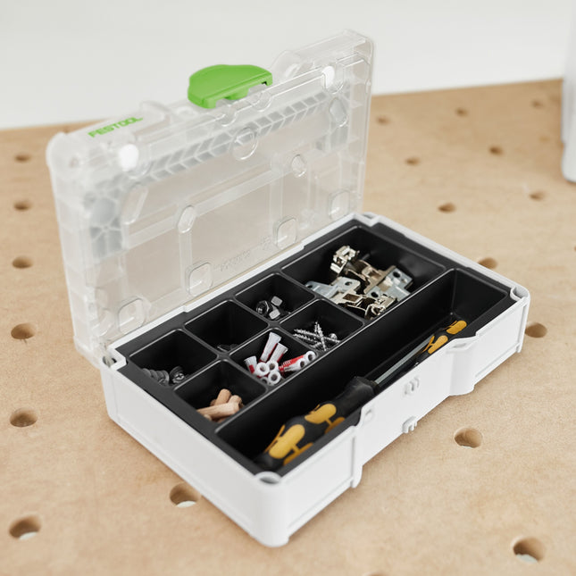 Festool Systainer SYS3 S 76 TRA UNI tool case 265 x 171 x 76 mm ( 577819 ) for small parts and accessories