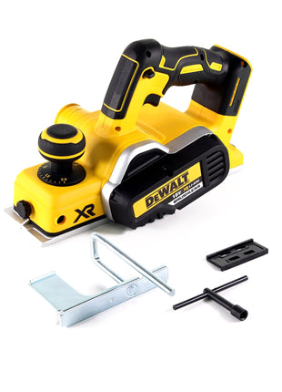 DeWalt DCP 580 N cordless planer 18V 82mm Brushless Solo + DeWalt DCL 040 18V XR Li-Ion battery lamp