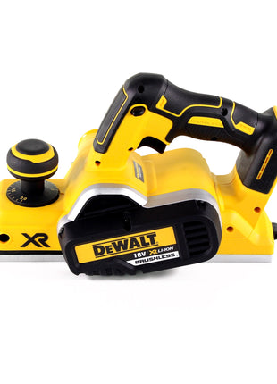 DeWalt DCP 580 N cordless planer 18V 82mm Brushless Solo + DeWalt DCL 040 18V XR Li-Ion battery lamp