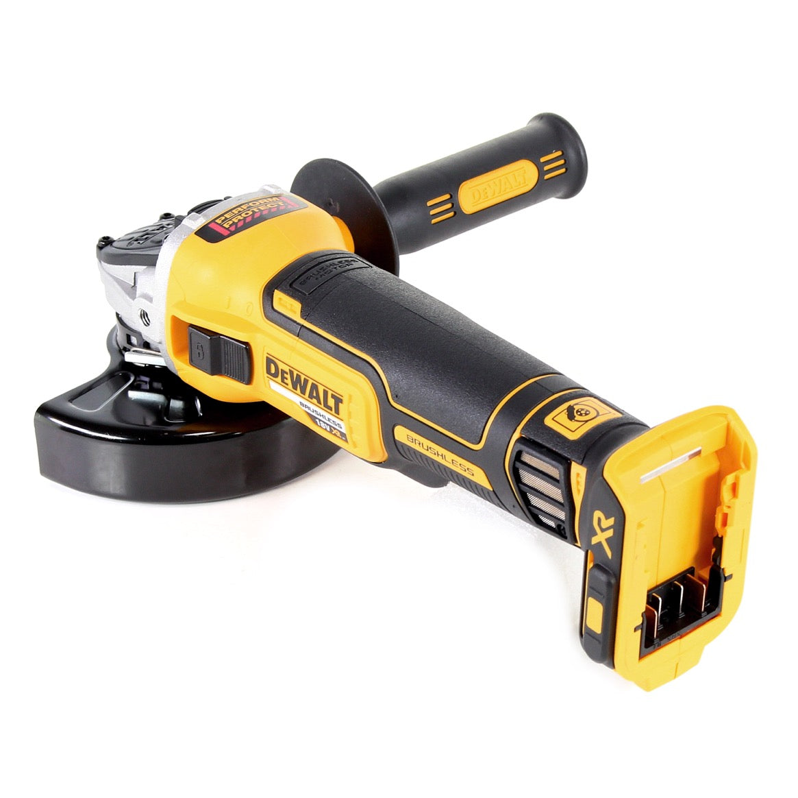 DeWalt DCG 405 N Akku Winkelschleifer 18V 125mm Brushless Solo DeWalt DCL 040 18V XR Li Ion Akku Lampe 4 - toolbrothers