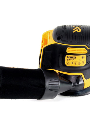 Lijadora excéntrica batería DeWalt DCW 210 NT 18V 125mm solo sin escobillas + TSTAK + lámpara batería DeWalt DCL 040 18V XR Li-Ion