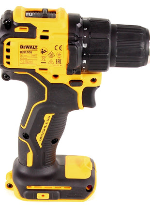 Trapano avvitatore a batteria DeWalt DCD708NT 18V Li-Ion Brushless + valigetta - senza batteria, senza caricabatterie