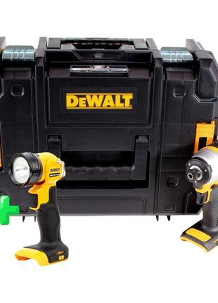 DeWalt DCF 809 NT Akku Schlagschrauber 18 V Brushless Li-Ion Solo in T-STAK Box + DeWalt DCL 040 18V XR Li-Ion Akku Lampe