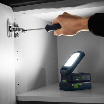 Festool SYSLITE KAL C cordless work light 18 V 1200 lm IP 54 ( 578128 ) Solo - without battery, without charger