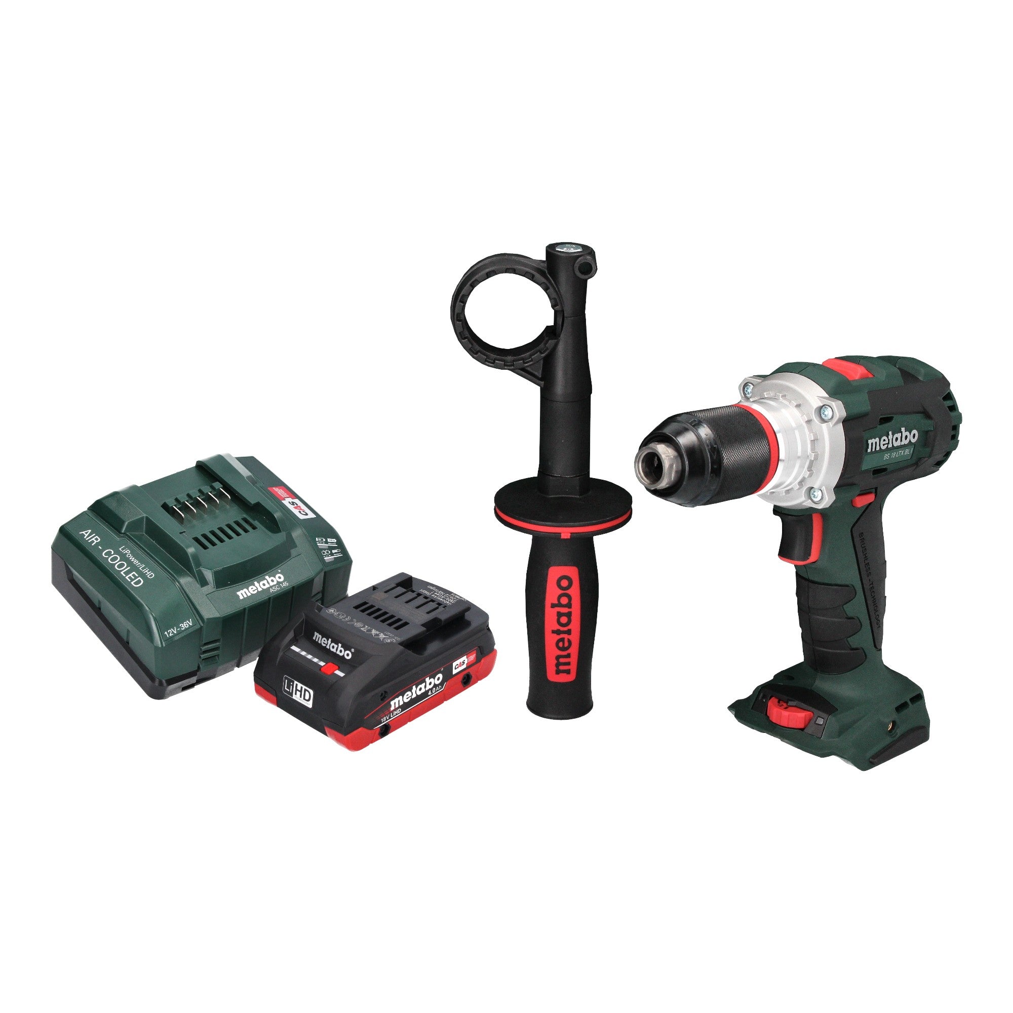 Metabo BS 18 LTX BL I Akku Bohrschrauber 18 V 130 Nm Brushless 1x LiHD Akku 4 0 Ah Ladegeraet 0 - toolbrothers