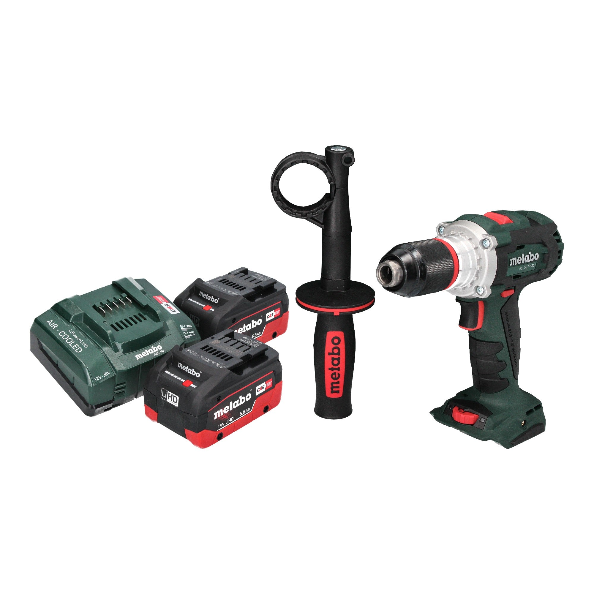 Metabo BS 18 LTX BL I Akku Bohrschrauber 18 V 130 Nm Brushless 2x LiHD Akku 5 5 Ah Ladegeraet 0 - toolbrothers