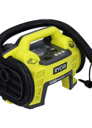 RYOBI R18I-215 Compressore a batteria 18 V 10,34 bar di pressione + 2x batteria 1,5 Ah + caricabatterie