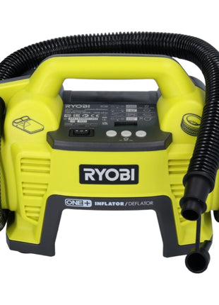 RYOBI R18I-215 Battery compressor 18 V 10.34 bar pressure + 2x battery 1.5 Ah + charger