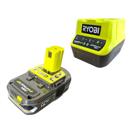RYOBI OBL1820S-115 Soplador de hojas sin cable 18 V 245 km/h + 1x batería 1.5 Ah + cargador