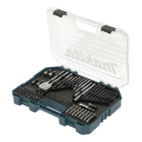 Makita Kit de forets à embouts 1/4'' 75 pcs. en coffret ( E-16988 ) Phillips / Pozidriv / Fente / Hex / Torx