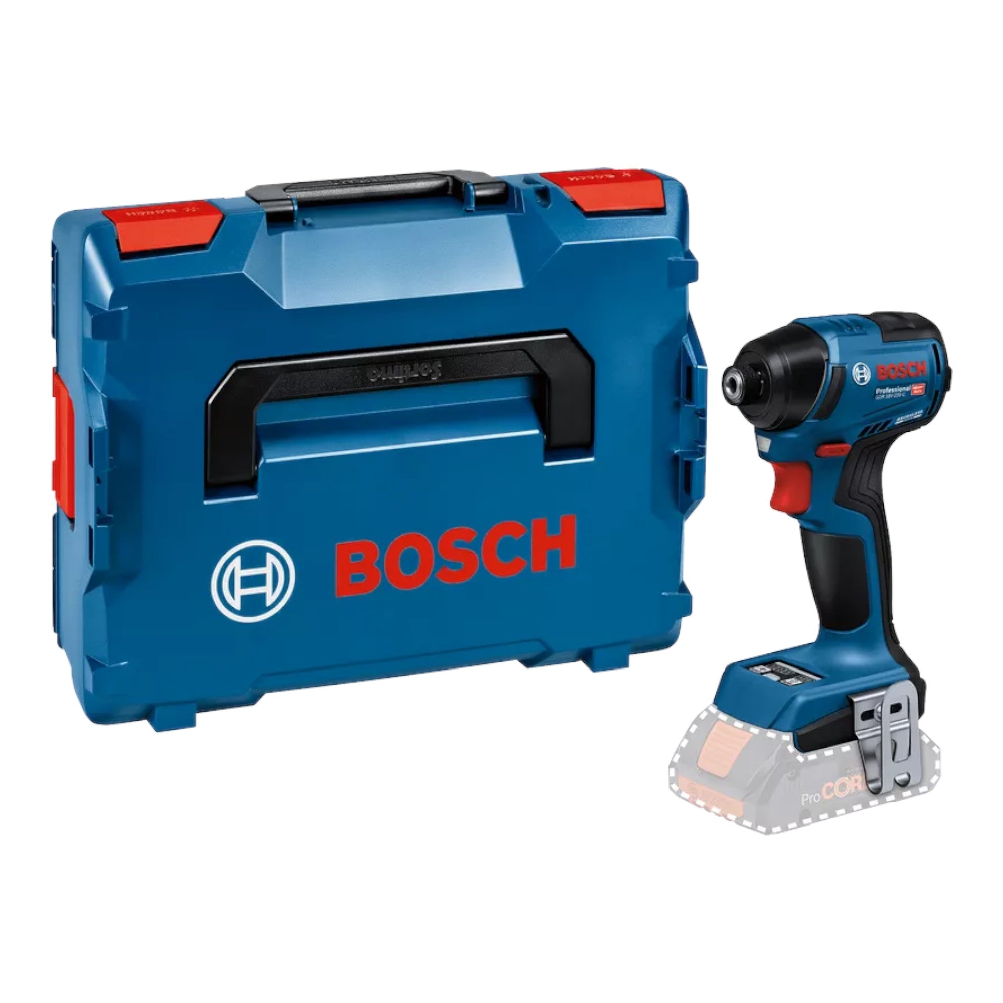 Bosch GDR 18V 220 C Professional Akku Drehschlagschrauber 18 V 220 Nm 1 4 Brushless L BOXX 06019L6001 ohne Akku ohne Ladegeraet 0 - toolbrothers
