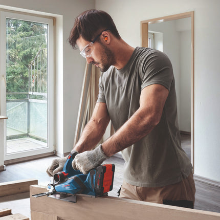 Bosch GHO 18V-26 Profesjonalna strugarka akumulatorowa 18 V 2,6 mm bezszczotkowa ( 06015B5000 ) + L-Boxx - bez akumulatora, bez ładowarki