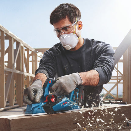 Bosch GHO 18V-26 Profesjonalna strugarka akumulatorowa 18 V 2,6 mm bezszczotkowa ( 06015B5000 ) + L-Boxx - bez akumulatora, bez ładowarki