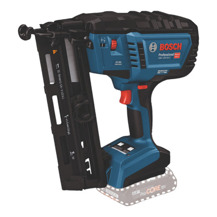 Bosch GNH 18V-64-2 Professional cordless wood nailer 18 V 1.6 x 32 - 64 mm brushless + L-Boxx ( 0601482101 ) - without battery, without charger